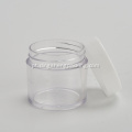 Frasco de plástico transparente barato Frasco de plástico PETG para cosméticos
